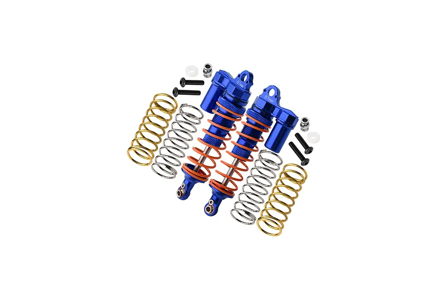 GPM Black Aluminium 87mm Front Adjustable Shocks 2Pcs image 131260