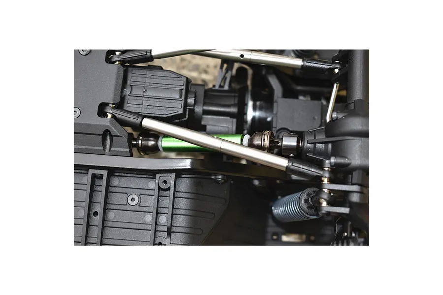 GPM Aluminium Front &amp;amp; Rear CVD Driveshafts 2Pcs - Black image 131294