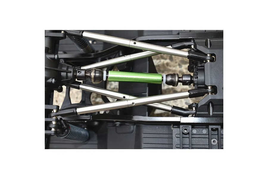 GPM Aluminium Front &amp;amp; Rear CVD Driveshafts 2Pcs - Black image 131295