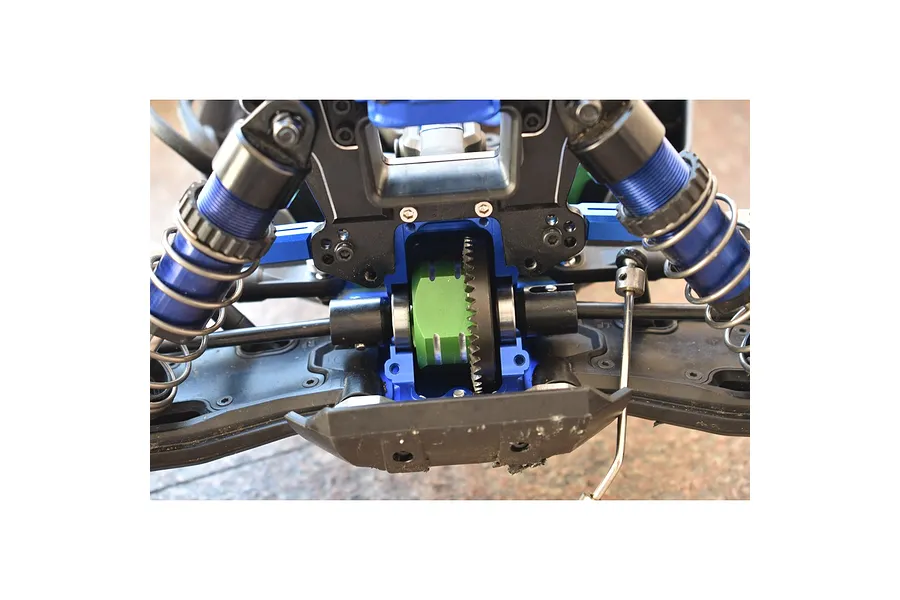 GPM Black Aluminium Front or Rear Gearbox Case image 131343