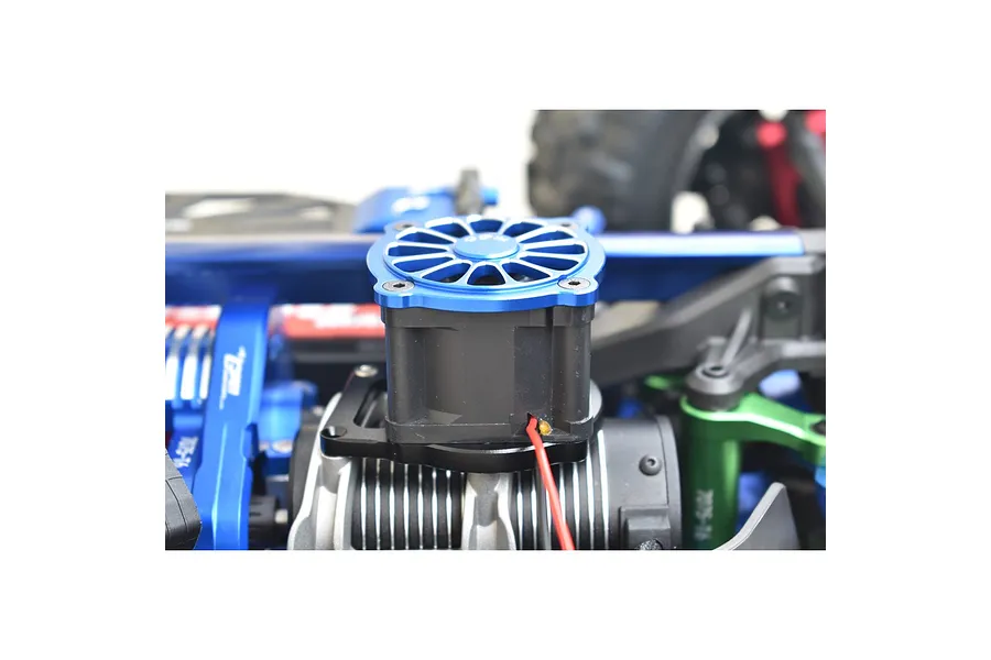 GPM 12V High Performance 40x40mm Motor Cooling Fan with Mount - Black image 131346