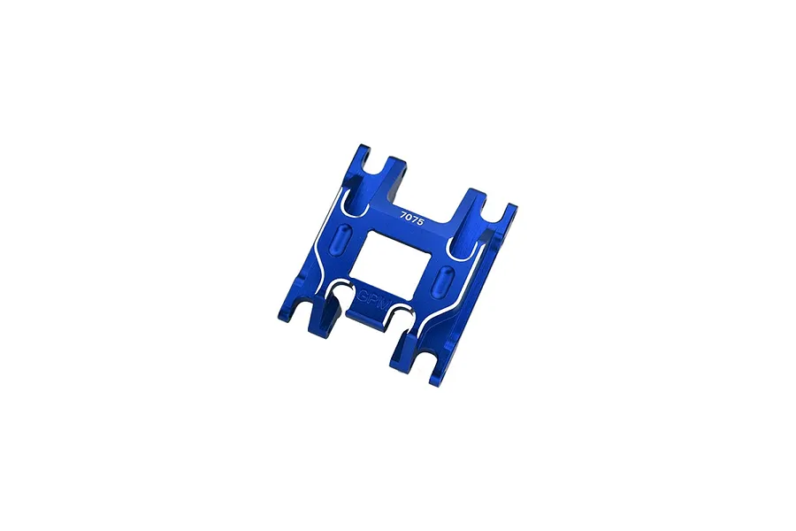 GPM Blue Aluminium Chassis Skid Plate 1Pcs image 131438