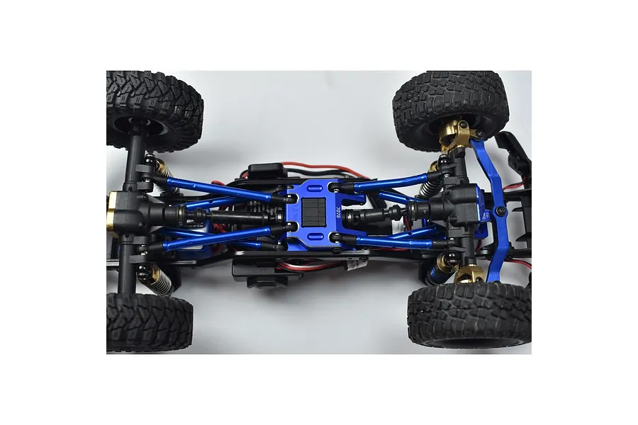 GPM Blue Aluminium Chassis Skid Plate 1Pcs image 131440