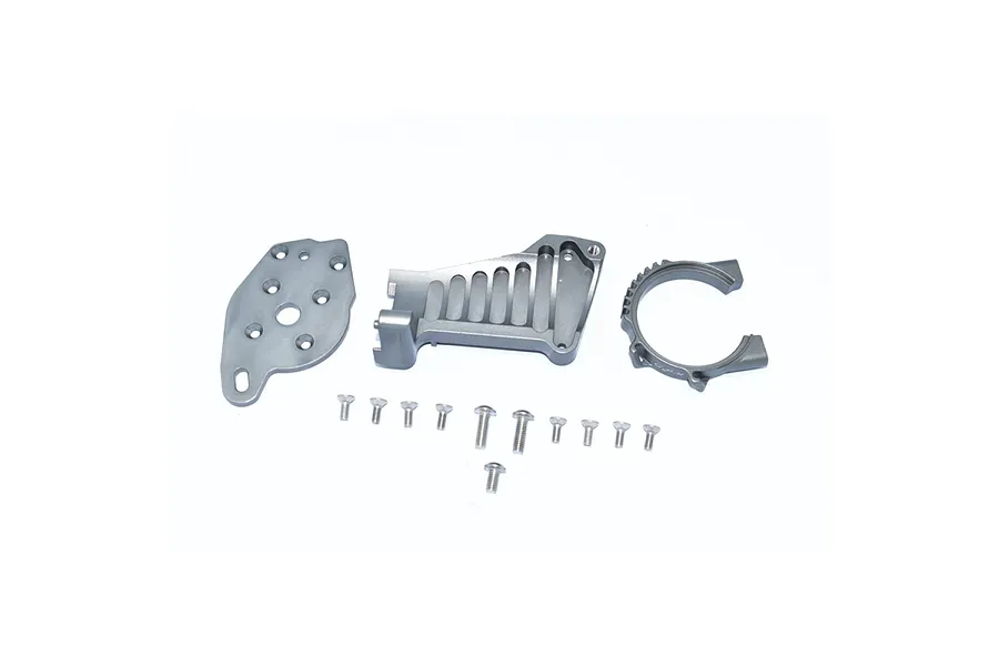 GPM Grey Silver Aluminium Motor Mount 3Pcs image 131512