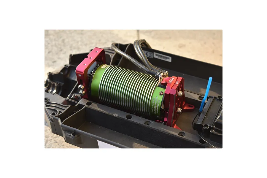 GPM Black Aluminium Motor Mount Set image 131556