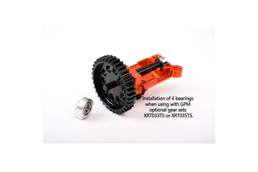 GPM Aluminium Rear Gear Cover - Red image 131560