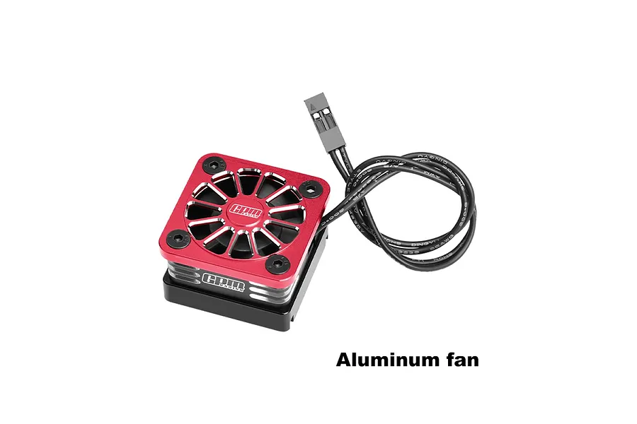 GPM Aluminium 30x30x10mm 20000rpm Cooling Fan - Red image 131607