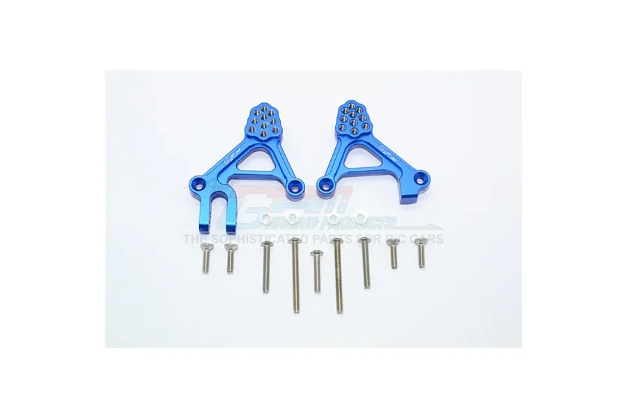 GPM Blue Aluminium TRX-4 Front Adjustable Shock Tower 2Pcs image 131626