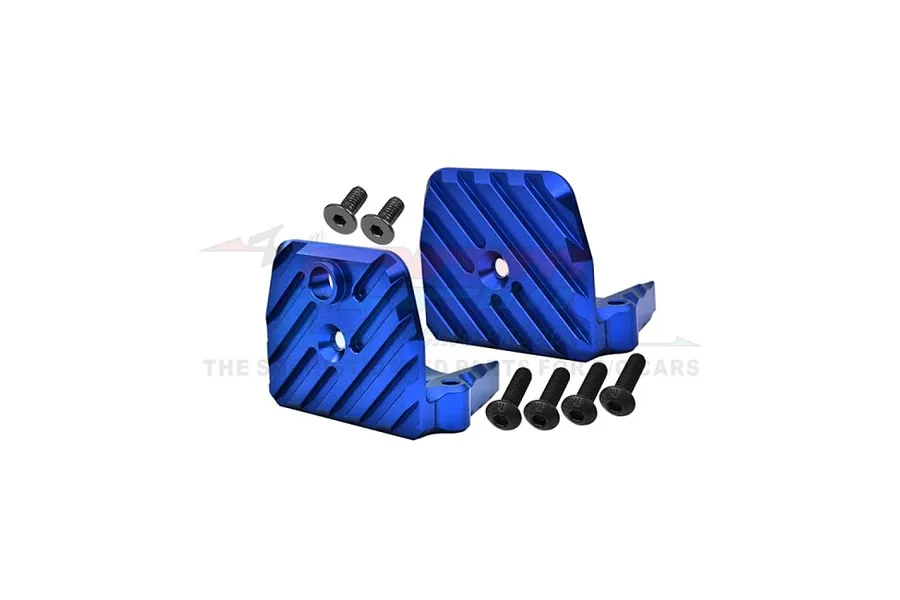 GPM Orange Aluminium Motor Heatsink Mount 2Pcs image 131651