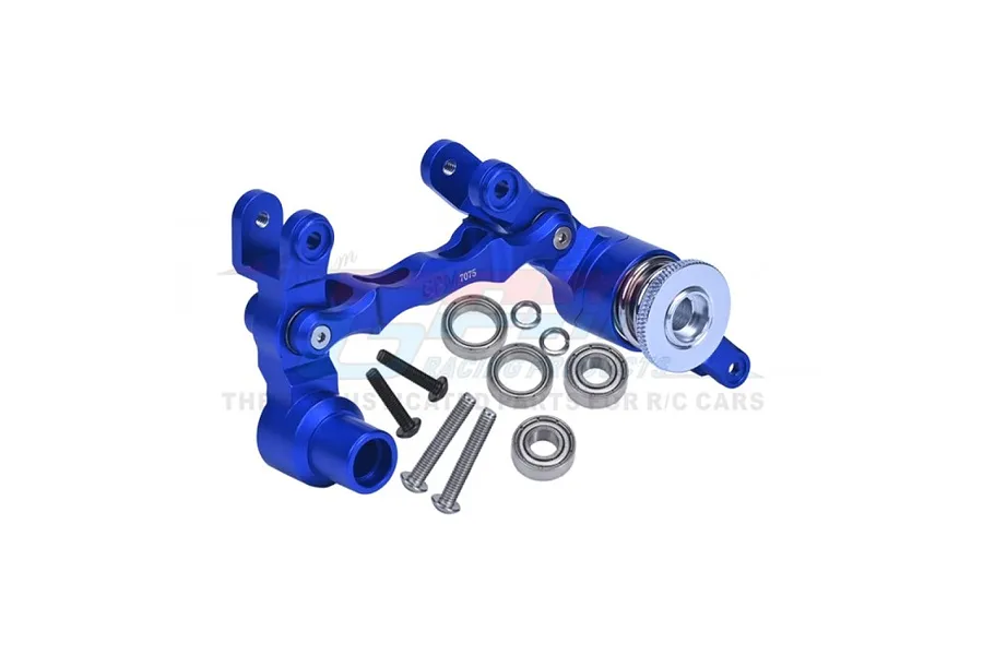GPM Green Aluminium Steering Bell Crank/Drag Link Assembly w/ Servo Saver image 131659