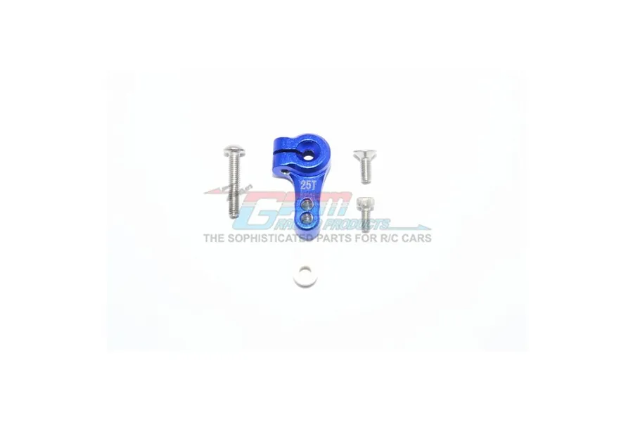 GPM Blue Aluminium 25T Servo Horn image 2