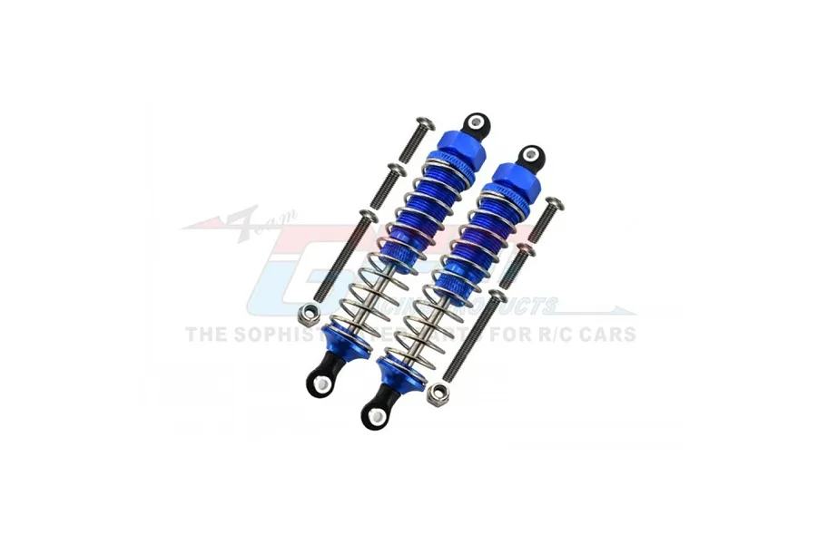 GPM Black Aluminium 95mm Rear Adjustable Shocks 2Pcs image 2