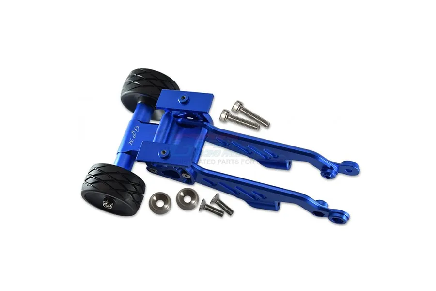 GPM Red Aluminium Wheel Bar w/ Wing Mount image 131689