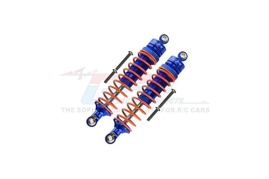 GPM Black Aluminium 102mm Heavy Duty Front Adjustable Shocks 2Pcs image 131696