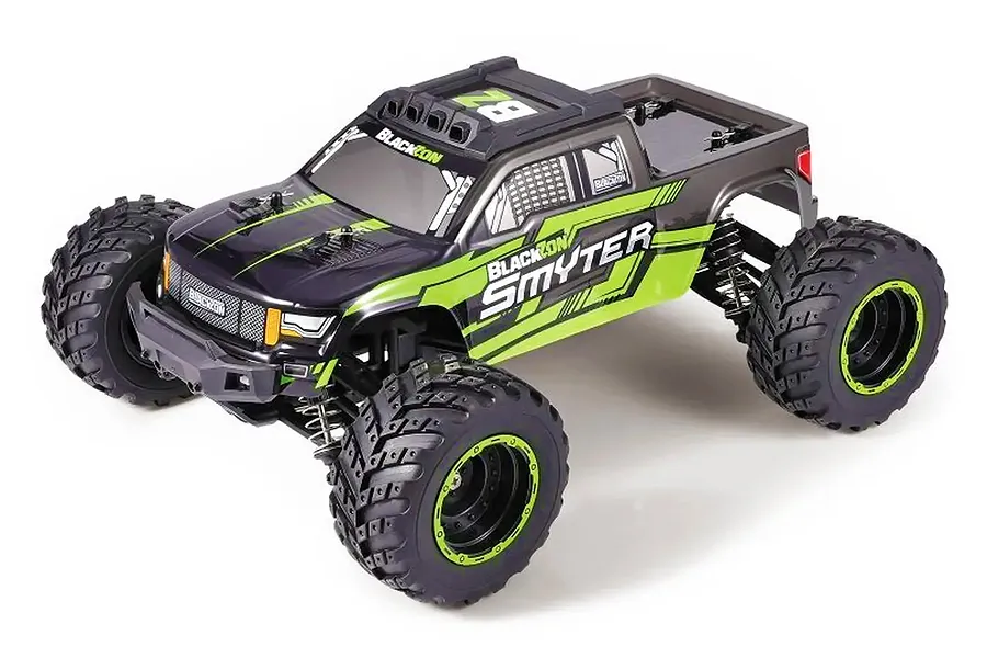 BlackZon Smyter MT RC Monster Truck Electric 4WD 1/12 Scale RTR - Green image 131777