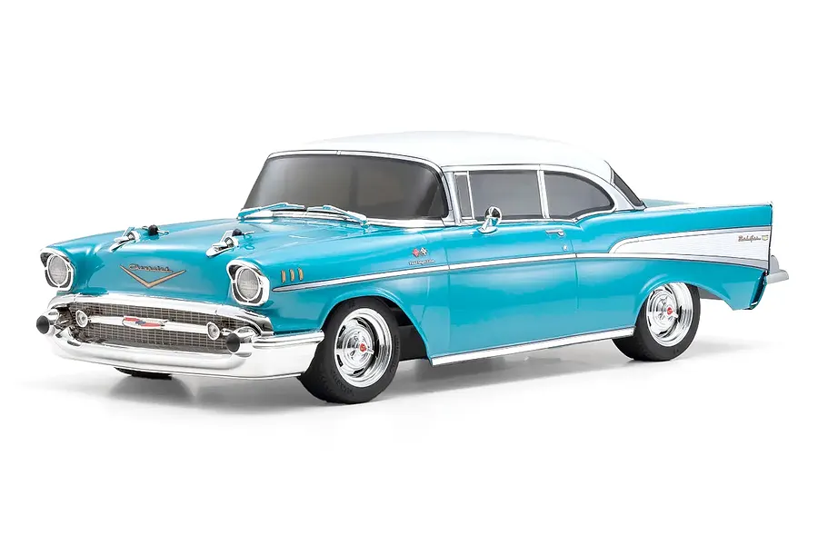 Kyosho Fazer Mk2 1957 Chevrolet Bel Air Coupe RC Car Electric 4WD 1/10 Scale RTR image 131779