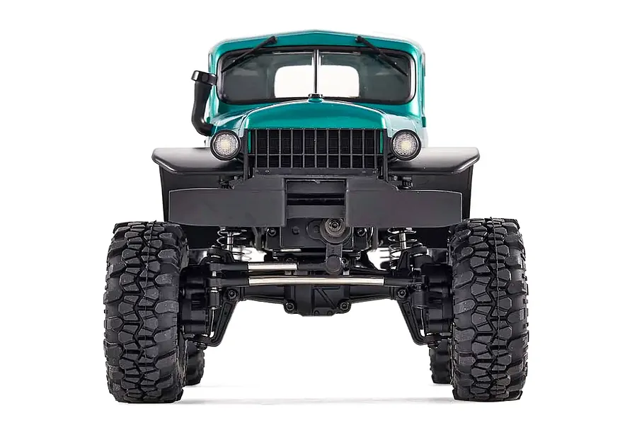FMS FCX24 Power Wagon RC Rock Crawler Electric Brushless 1/24 Scale RTR - Green image 131811