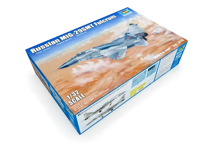 Trumpeter 1/32 Russian MIG-29SMT Fulcrum Fighter Jet Scaled Plastic Model Kit image 131836