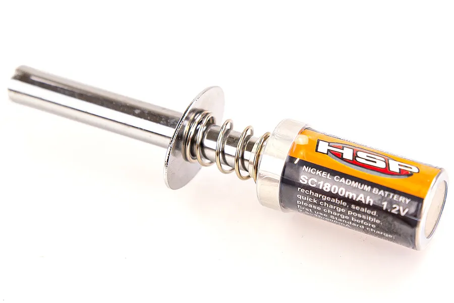 HSP 1.2v 1800mah NiCd Rechargeable Glow Ignitor image 13193