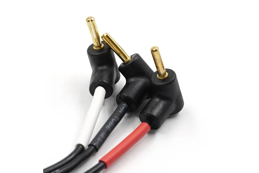 Yeah Racing 2S 7.4V LiPo Battery Charging Lead with XT60 Plug and 2mm Angled Bullet Plugs image 2