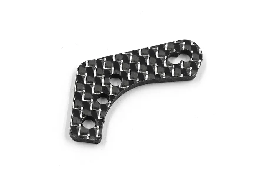 Yeah Racing Carbon Fibre 2.25mm Shock Stay - Silver image 1
