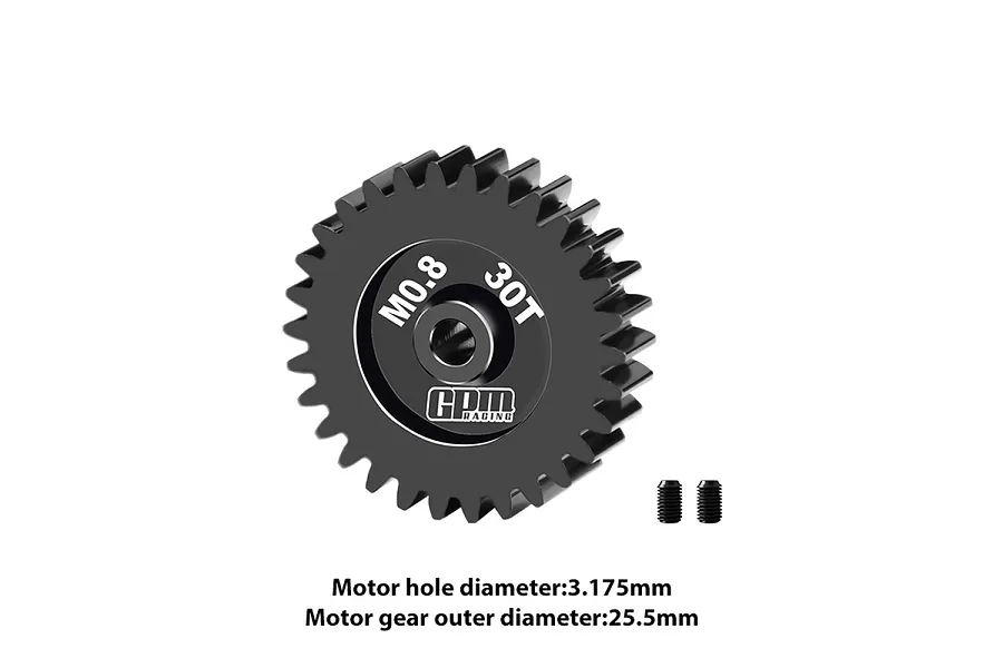 GPM Carbon Steel 30T 32dp/0.8Mod Pinion Gear image 131996