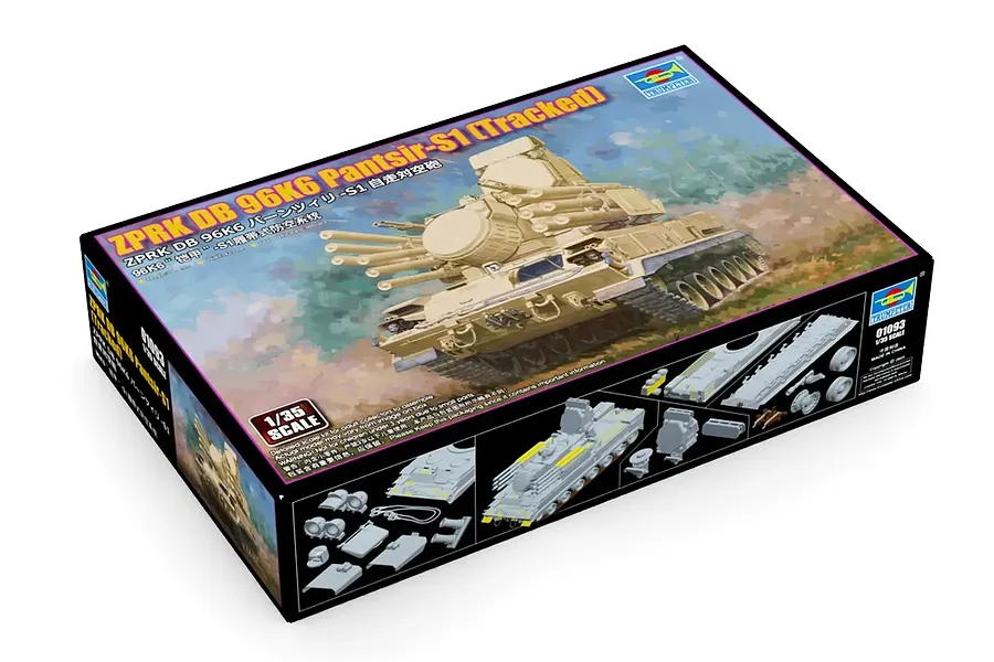 Trumpeter 1/35 ZPRK DB 96K6 Pantsir-S1 Anti-Air (Tracked) Scaled Plastic Model Kit image 131997