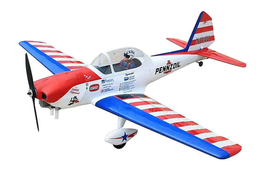 Seagull RC Plane Super Chipmunk 1.6m 3D Aerobatic Kit - Art Scholl Scheme image 132046