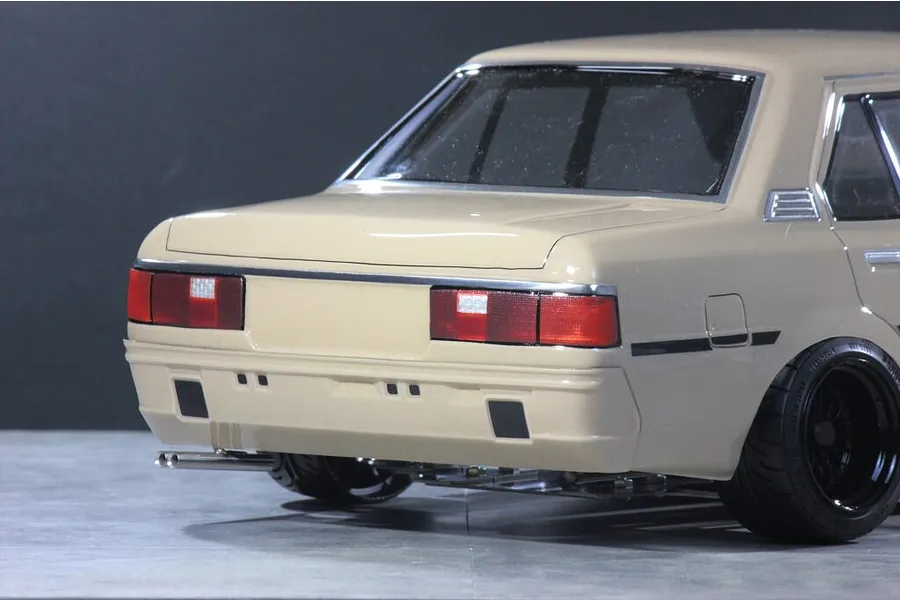 Pandora RC 1/10 Toyota Corolla KE70 Unpainted Body Shell - Clear image 132078
