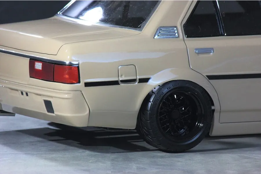 Pandora RC 1/10 Toyota Corolla KE70 Unpainted Body Shell - Clear image 132081