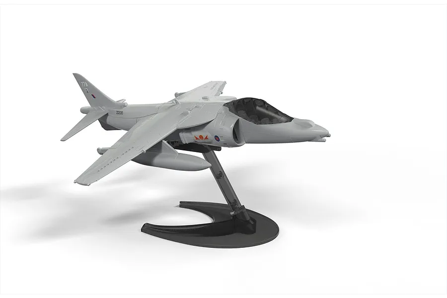 Airfix Harrier Jet Plastic Quickbuild Plastic Model Kit image 132095