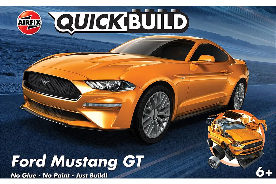 Airfix Ford Mustang GT Quickbuild Plastic Model Kit image 132102