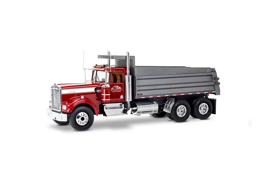 Revell 1/25 Kenworth W-900 Dump Truck Scaled Plastic Model Kit image 132146