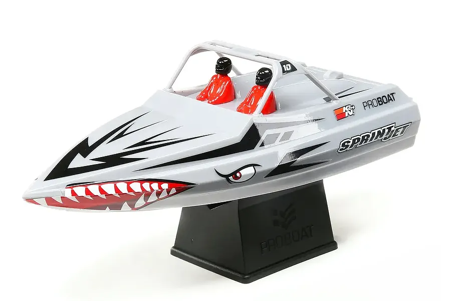 Pro Boat Sprint Jet 9&amp;quot; Power Electric RC Speed Boat - Silver image 132196