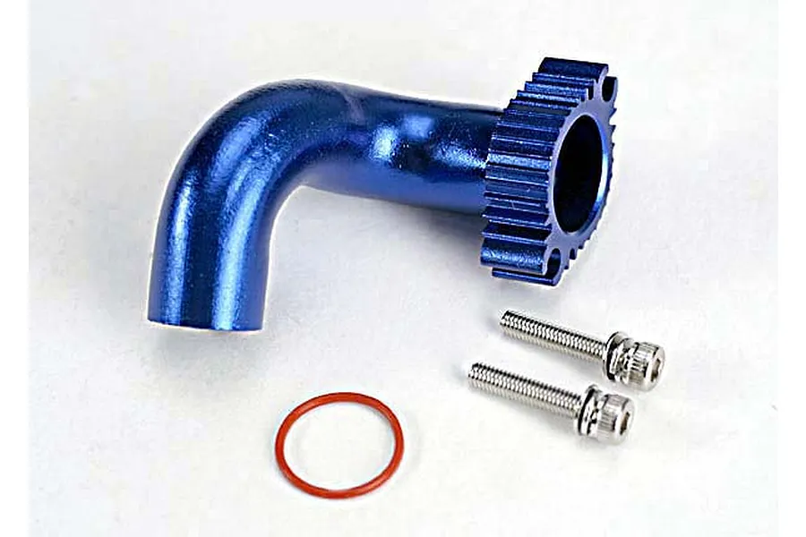 Traxxas Blue Exhaust Header Set image 13232