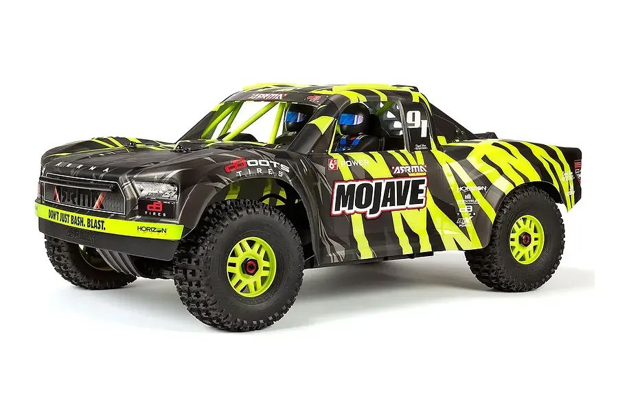 ARRMA MOJAVE 6S V2 BLX Desert Racer RC Short Course Truck Electric Brushless 4WD 1/7 Scale RTR - Green/Black image 132369