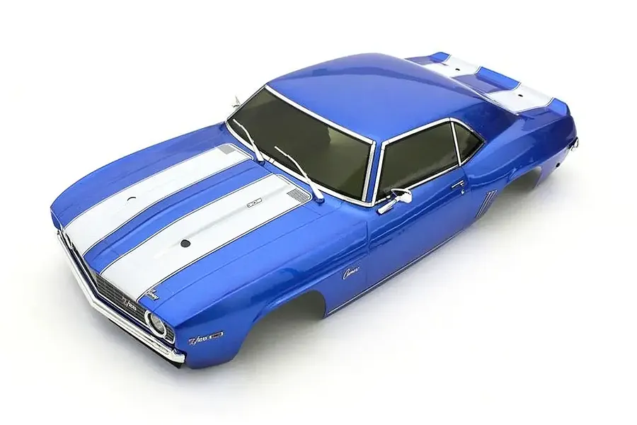 Kyosho 1/10 1969 Chevy Camaro Z/28 Unpainted Body Shell - Le Mans Blue image 132381