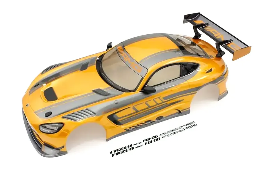 Kyosho 1/10 2020 Mercedes AMG GT3 Painted Body Shell - Gold image 132392