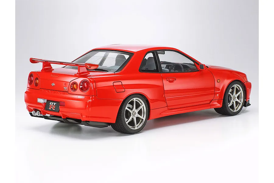 Tamiya 1/24 Nissan Skyline R34 GT-R Scaled Plastic Model Kit image 132425