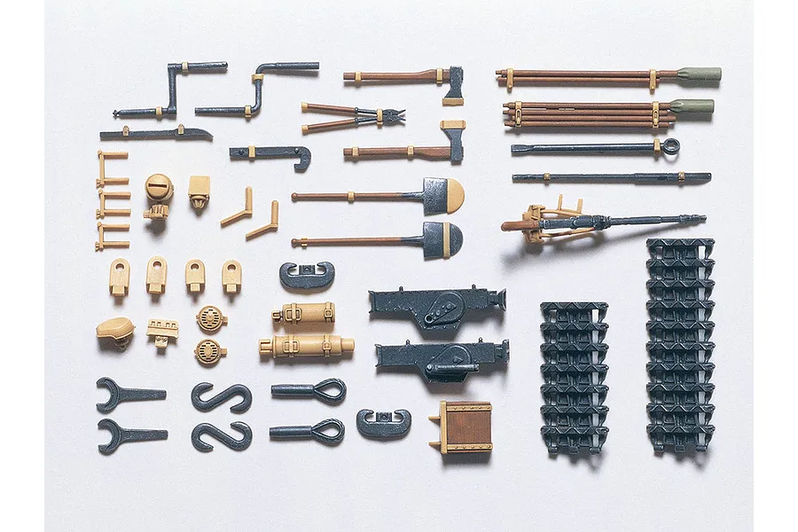 Tamiya 1/35 German Panzerkampfwagen IV On-Vehicle Equipment Set Scaled Plastic Model Kit image 132428