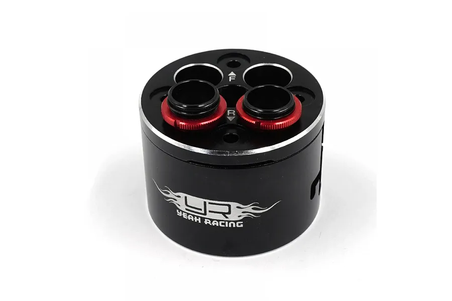 Yeah Racing Aluminium Adjustable Shock Absorber Refilling Holder - Black image 132470