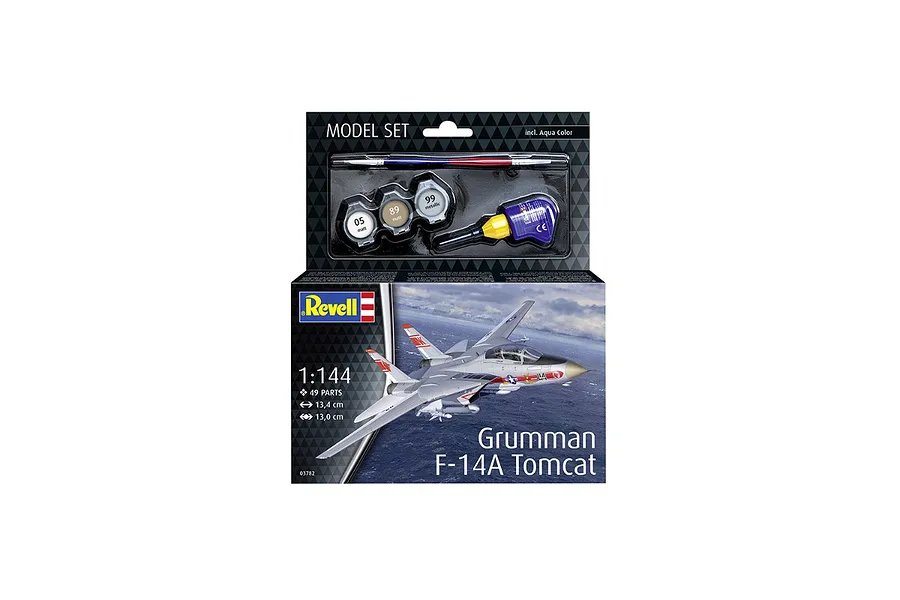 Revell 1/144 Grumman F-14A Tomcat Fighter Scaled Plastic Model Kit image 132494