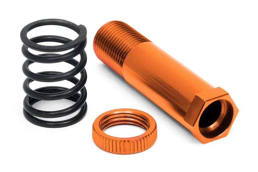 HPI Savage X 12x47mm Orange Aluminium Steering Post Set image 13253
