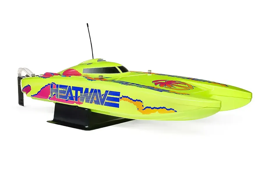 Pro Boat Blackjack 24&amp;quot; Catamaran Brushless Electric RC Speed Boat - Yellow image 132691