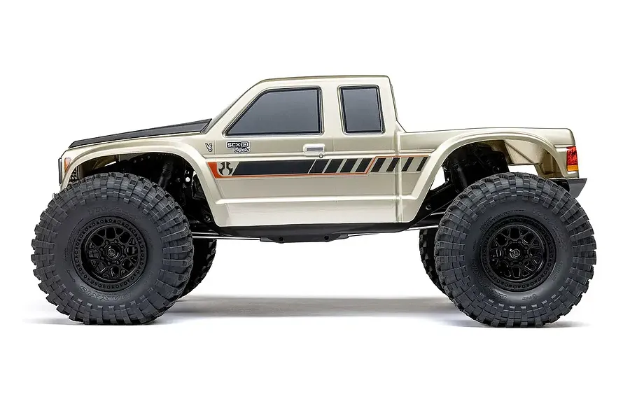 Axial SCX10 III Coyote RC Rock Crawler Electric 4WD 1/10 Scale RTR Combo - Gold image 132719