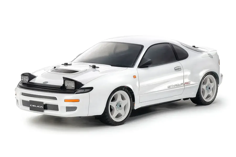 Tamiya TT-02 Toyota Celica GT-Four ST185 RC Car Electric 4WD 1/10 Scale Kit (No ESC) - White image 132725