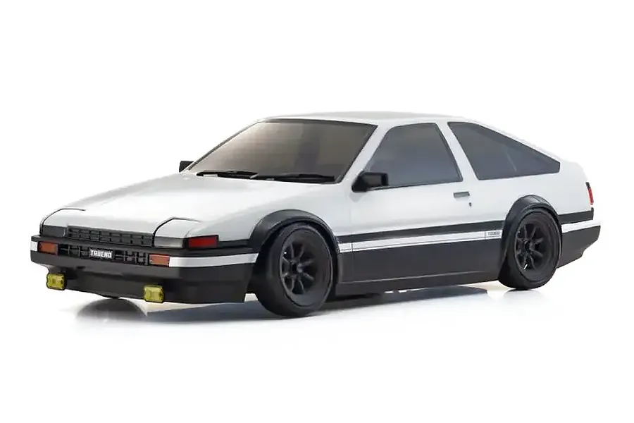 Kyosho Fazer D2 Toyota AE86 Sprinter Trueno RC Drift Car Electric RWD 1/10 Scale RTR - White image 132732