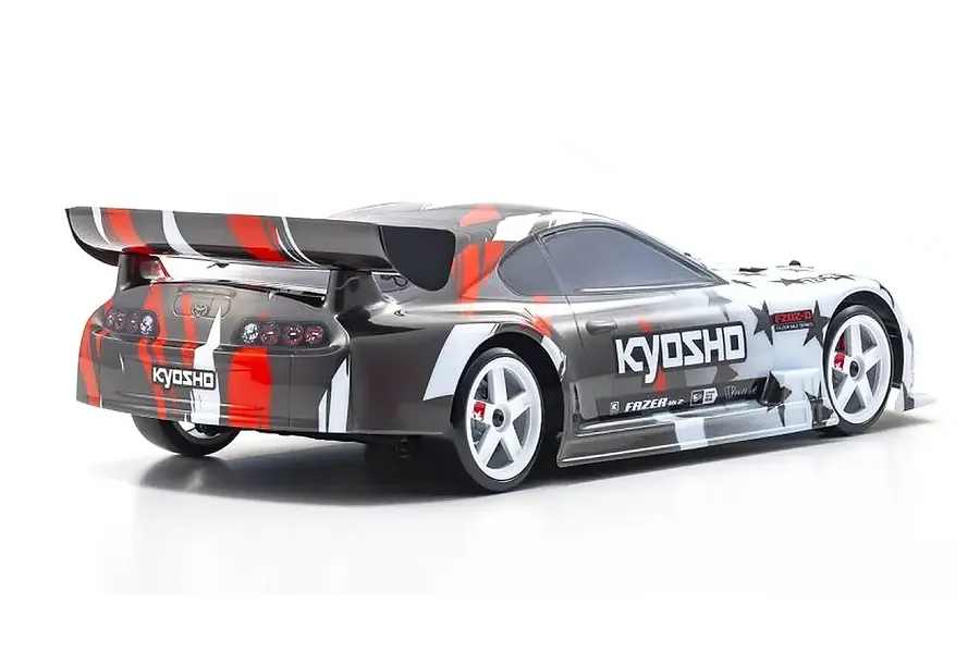 Kyosho Fazer Mk2 Toyota Supra A80 SWB RC Drift Car Electric 4WD 1/10 Scale RTR - White image 132776