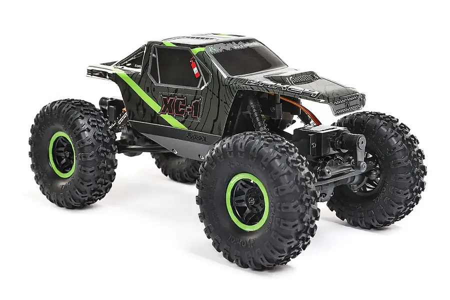 Axial AX24 XC-1 4WS RC Rock Crawler Electric 4WD 1/24 Scale RTR - Green image 132780
