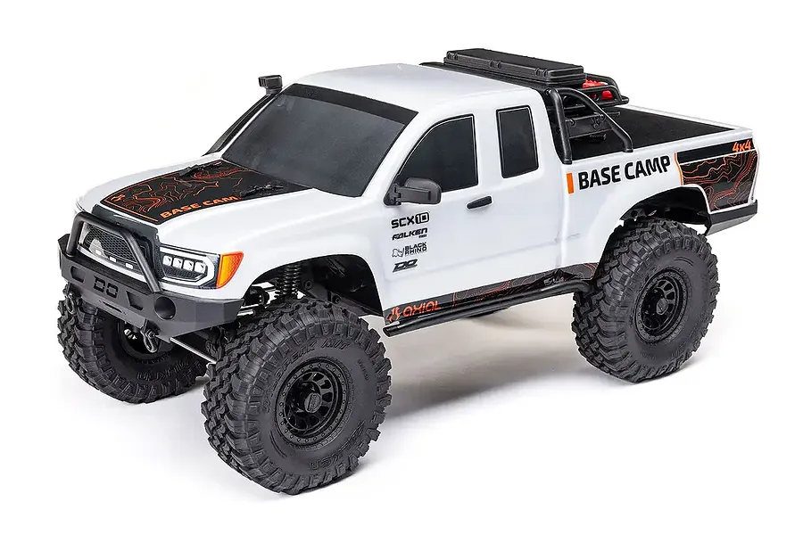 Axial SCX10 III Base Camp 4X4 RC Rock Crawler Electric 4WD 1/10 Scale RTR - White image 132784